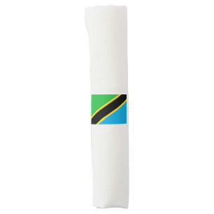 Tanzanian Flag Napkin Bands