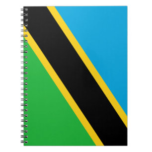 Tanzanian Flag Notebook
