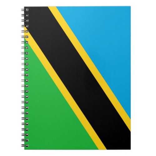 Tanzanian Flag Notebook