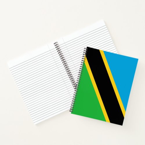 Tanzanian Flag Notebook