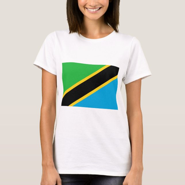 Tanzanian Flag T-Shirt (Front)