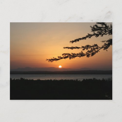 Tanzanian Sunset Postcard