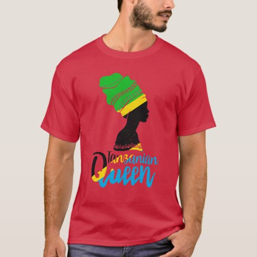 Tanzanian Tanzania Flag Afro Roots T_Shirt