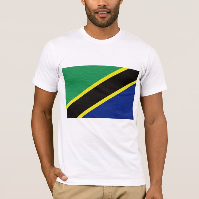 Tanzania's Flag T-Shirt (Front)