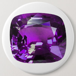 Tanzanite Gemstone Purple Button