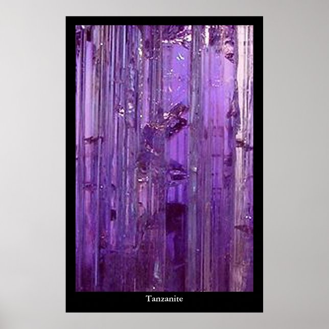 Tanzanite Poster (Front)