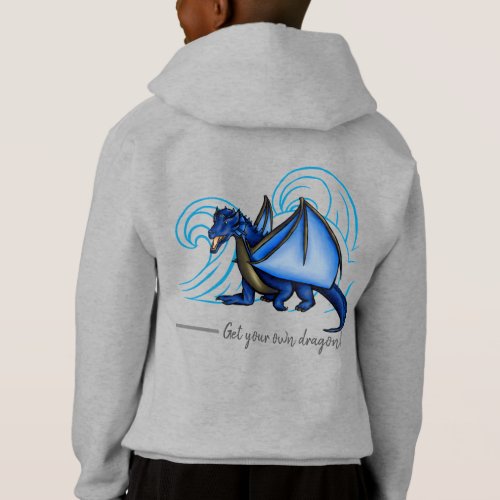 Tanzanite Rain Get Your Own Dragon Hoodie