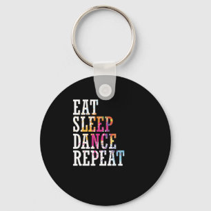 Tanzen "Eat Sleep Dance Repeat" Keychain