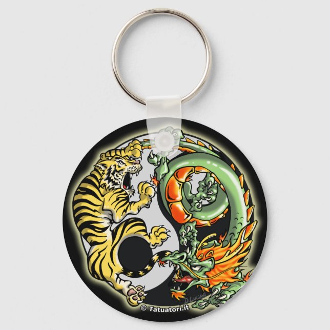 Tao Battle Keychain (Front)
