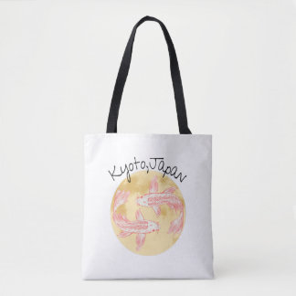 Tao Feng Shui Koi - Golden Earth - Kyoto, Japan Tote Bag