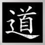 tao symbol grunge Taoism Daoism philosophy traditi Poster