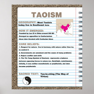 Taoism Poster