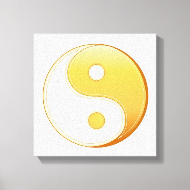 Taoism Symbol Canvas Print (Front)