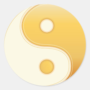 Taoism Symbol  Classic Round Sticker