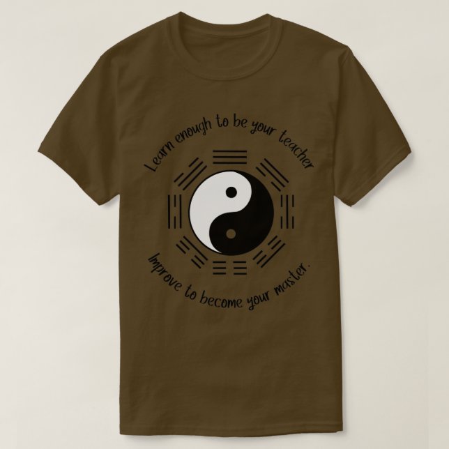 Taoist I Ching Philosophy T-Shirt (Design Front)