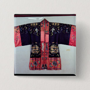 Taoist Robe With Tai Chi Yin and Yang Button