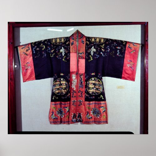 Taoist Robe With Tai Chi Yin and Yang Poster