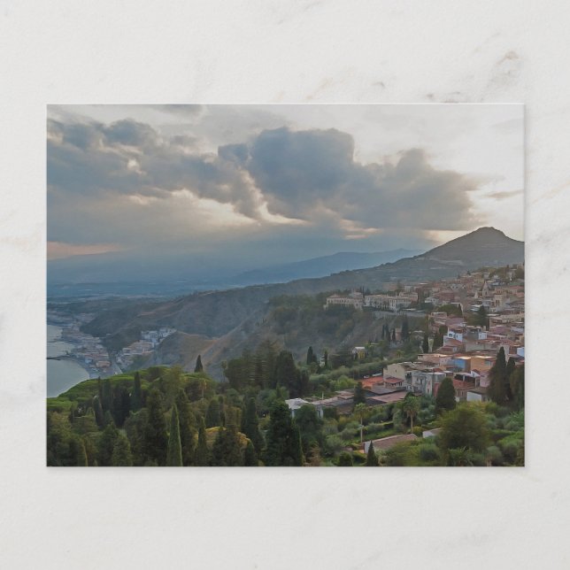 Taormina. #9.   postcard (Front)