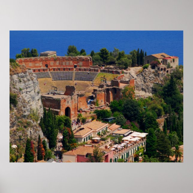 Taormina amphitheater 3 poster (Front)