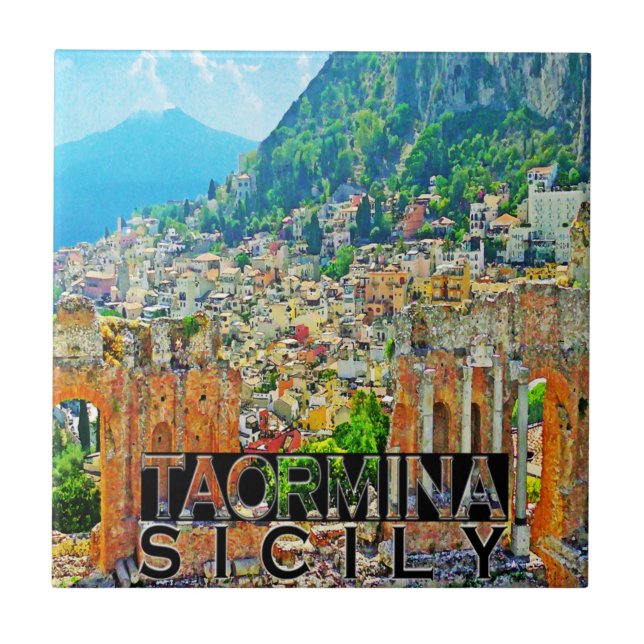 Taormina Ceramic Tile (Front)
