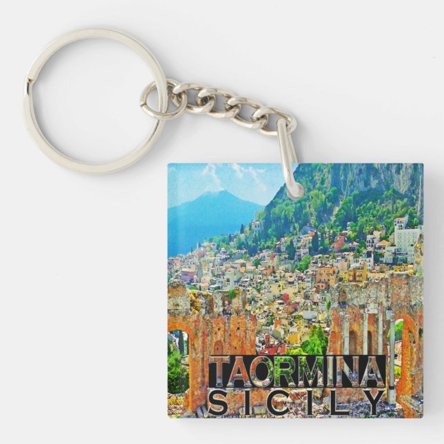 Taormina Keychain (Front)