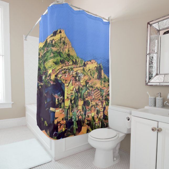 TAORMINA - Sicily - Shower Curtain (In Situ)