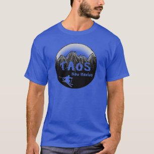 Taos New Mexico artistic skier T-Shirt