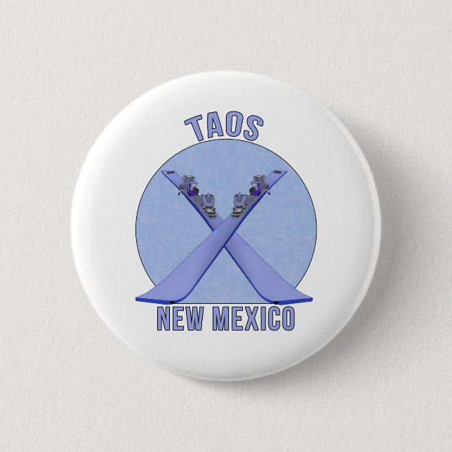 Taos, New Mexico Button (Front)