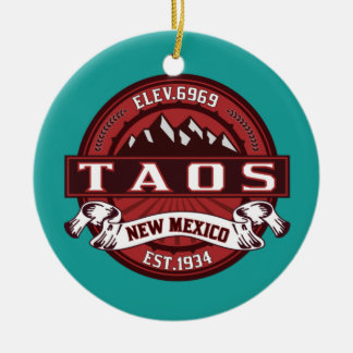 Taos New Mexico Est 1934 Christmas Ornament