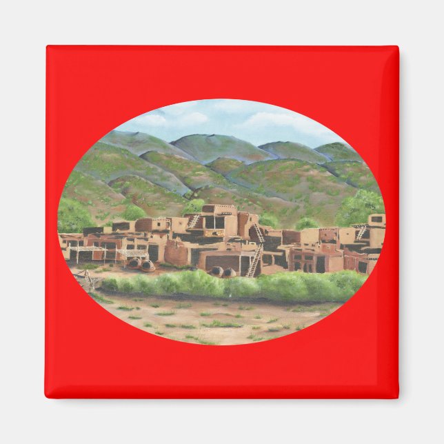 Taos, New Mexico Magnet (Front)