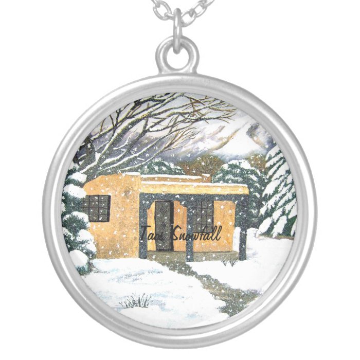 Taos, New Mexico Snowfall Custom Jewelry