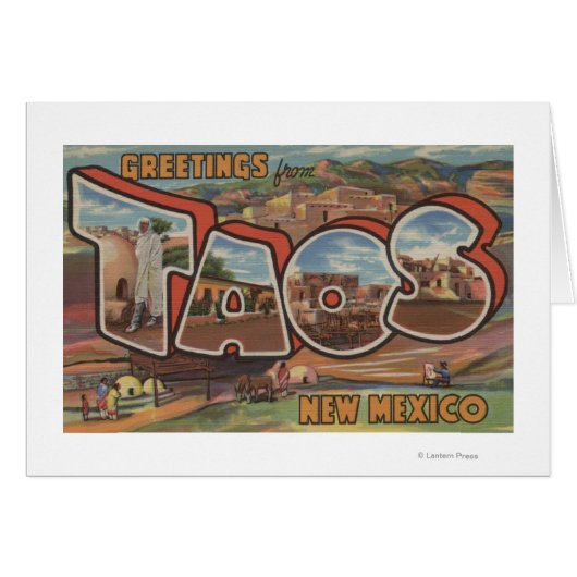 Taos, New MexicoLarge Letter ScenesTaos, NM 2 (Front Horizontal)