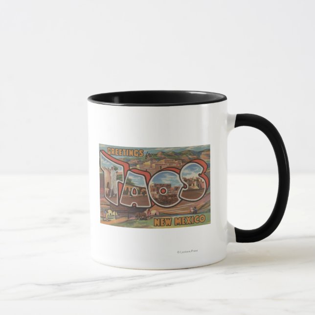 Taos, New MexicoLarge Letter ScenesTaos, NM 2 Mug (Right)