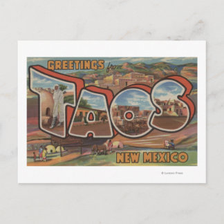 Taos, New MexicoLarge Letter ScenesTaos, NM 2 Postcard