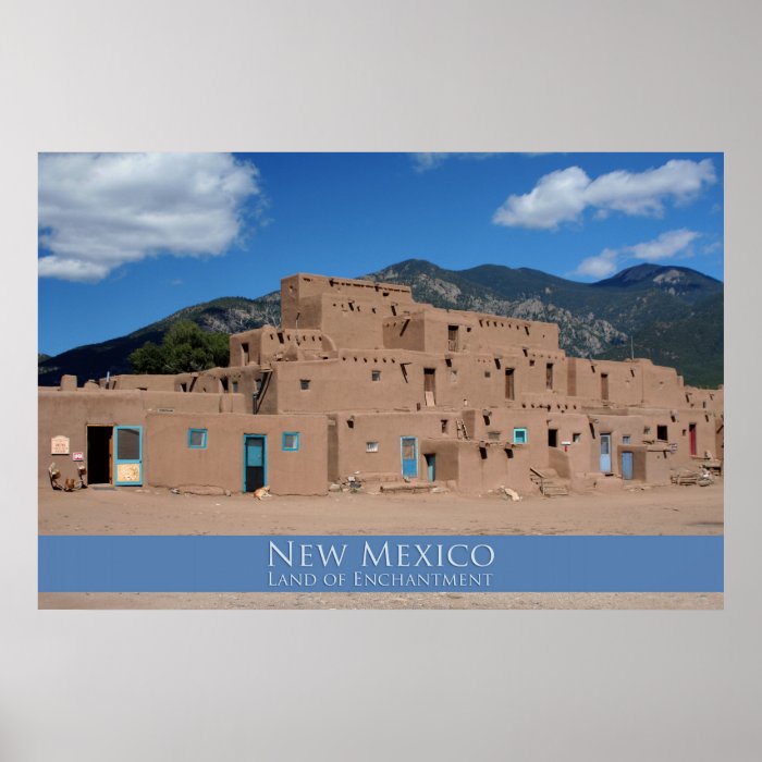 Taos Pueblo Poster