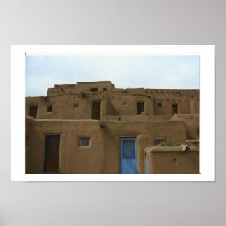 Taos Pueblo Poster