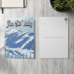 Taos Ski Valley Ski Area Winter New Mexico Vintage Postcard<br><div class="desc">Taos Ski Valley Winter art design showcasing the winter landscape.</div>