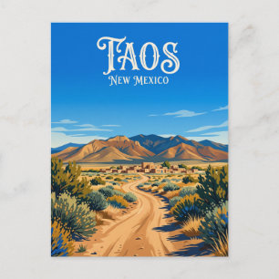 Taos USA Postcard