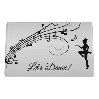 Tap Dance 3 Desk Business Card Holder