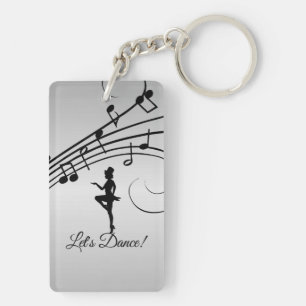 Tap Dance 3 Keychain