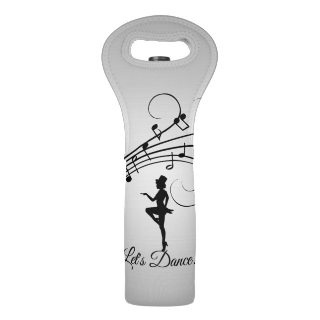 Tap Dance 3 Let's Dance Wine Bag (Front)
