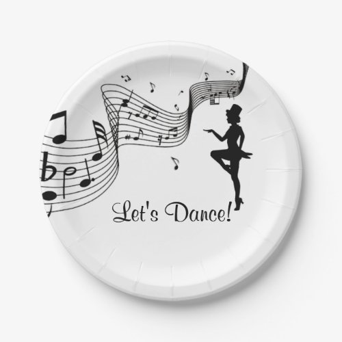 Tap Dance 3 Paper Plates