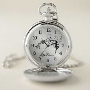 Tap Dance 3 Pocket Watch