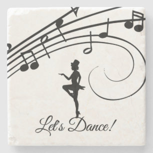 Tap Dance 3 Stone Coaster