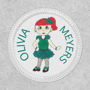 Tap Dance Class Dancer Recital Tapdance Girl Patch