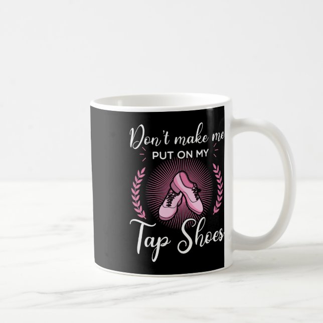 Tap Dance Dancing Dancer Rhythm Tapping Shoes Soft Coffee Mug (Right)