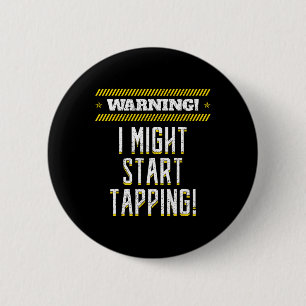 Tap Dance Dancing Rhythm Soft-shoe Tapping Shoes D Button