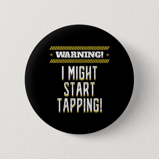 Tap Dance Dancing Rhythm Soft-shoe Tapping Shoes D Button (Front)