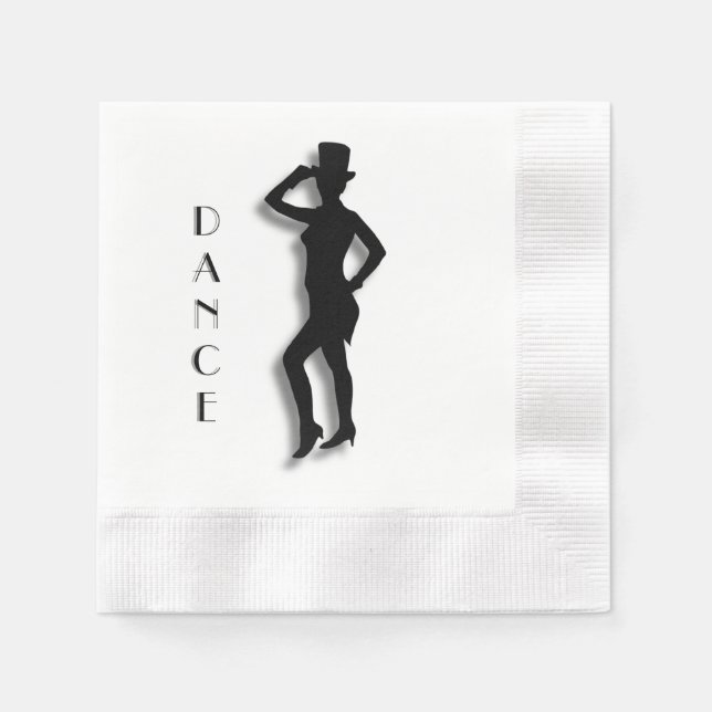 Tap Dance Napkins (Front)