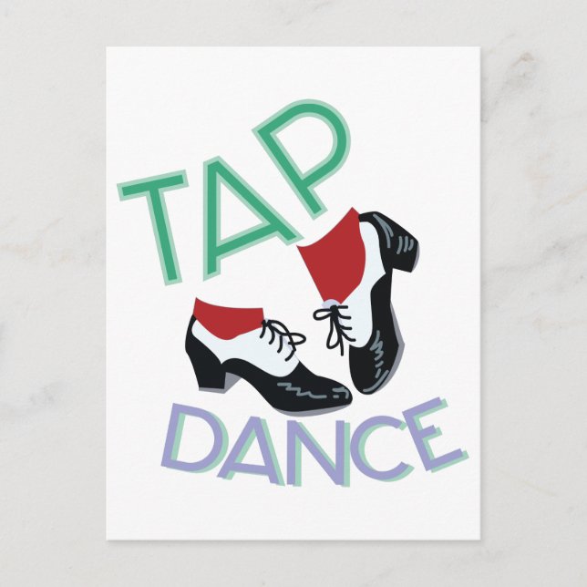 Tap Dance Postcard (Front)